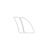Προστατευτικά φύλλα Mercedes E-Class W212 για προφυλαγή κάλυμμα πόρτας / πίσω πτέρυγας (2009-2016)