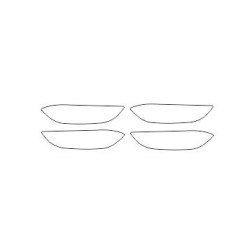 AUDI A3 A4 A6 A8 TT suojakalvot ovenkahvoihin (8L, 8P, B5, B6, B7, C5, C6, D2, D3, 8N)