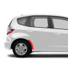 Honda Jazz III 3 bakre støtfangerbeskyttelsesfilmer (2008-2015)