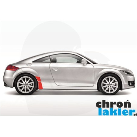 Audi TT TTS RS II 8J folia ochronna na błotnik tył
