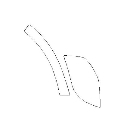 LEXUS ES VI sárvédő és ajtó védőfólia (2012-2018)