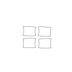 LEXUS ES VII 7 suojakalvot ovenkahvojen alla (2018-)