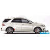 Mercedes ML - class W166 naklejka / folia ochronna na błotnik/nadkole tył