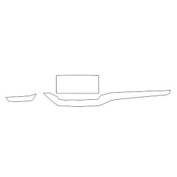 Σκόντα Octavia IV προστατευτική μεμβράνη για την κεντρική οθόνη και το ταμπλό (2019-2024)