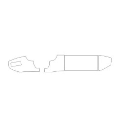 Audi Q3 II F3 középkijelző és műszerfal védőfólia (2018-)