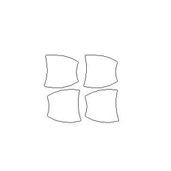 Mazda CX-50 dedikált védőfóliák kilincsekhez (2023-)