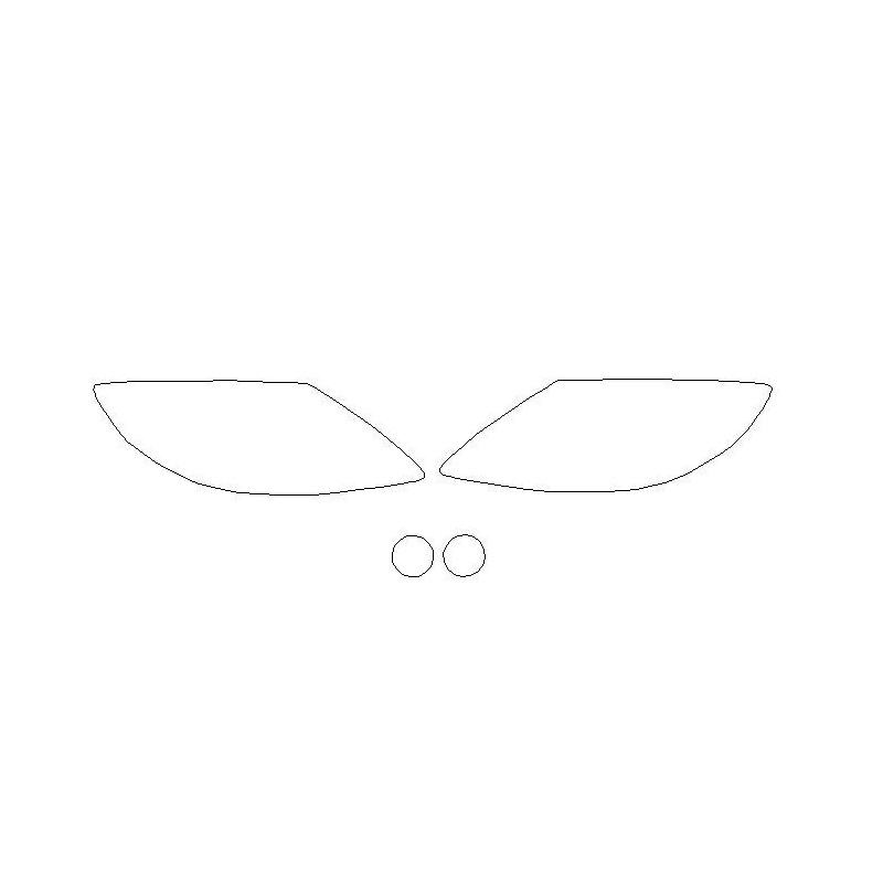 προβολείς μπροστά / προστατευτικά φώτα μπροστά MERCEDES CL III (C216) πριν από το FL (2006-2009)