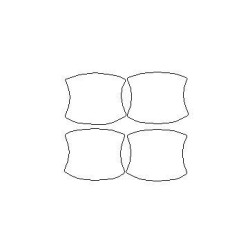 Honda CR-V VI 6 védőfólia kilincshez (2023-)