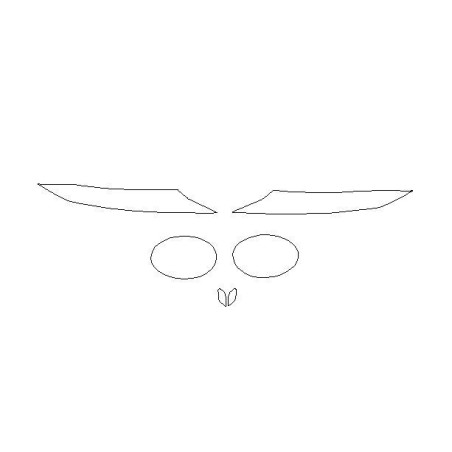 Nissan Juke II faros / películas protectoras de faros (2019-)