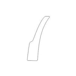 Ford Fiesta VII beskyttelsesfilm til stænklapper / til forskærm (2008-2017)