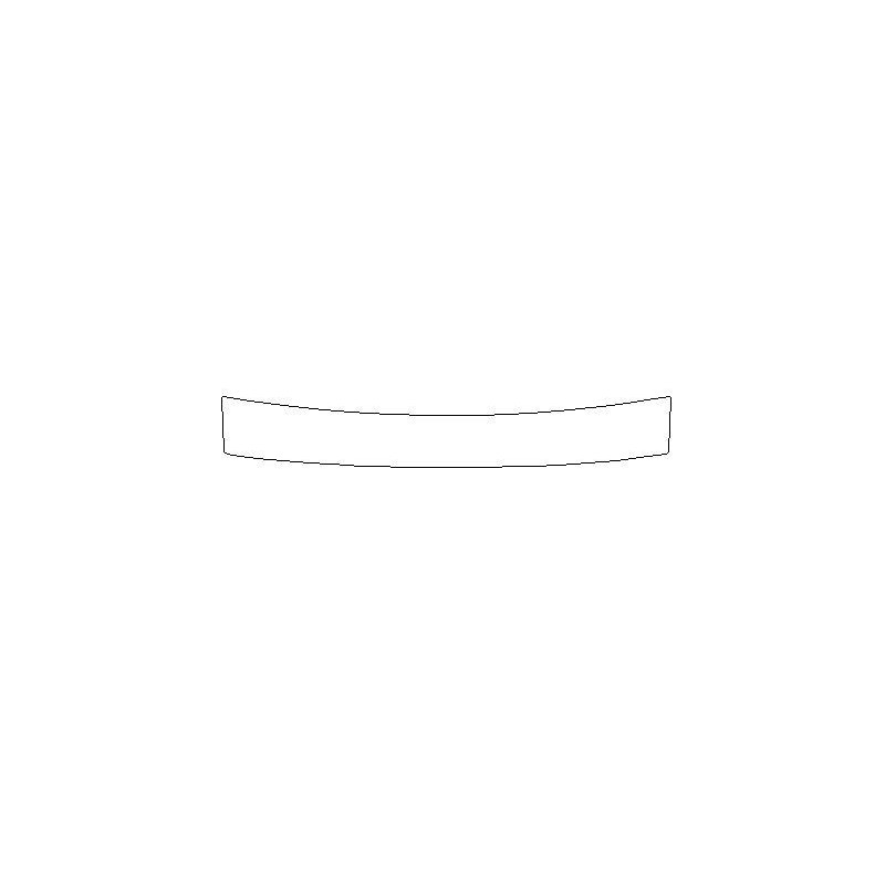 FORD FOCUS IV mk4 hatchback rear bumper protective film (2018-).