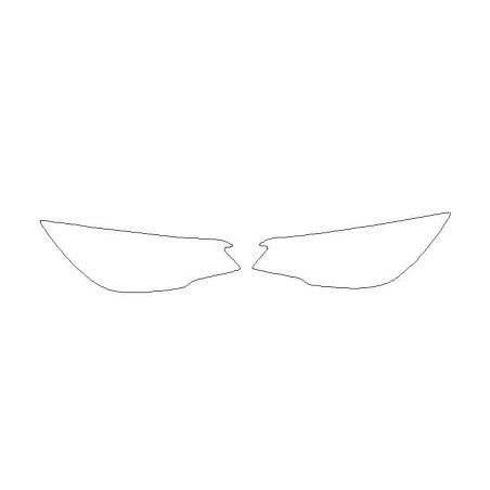 Subaru Forester SK V 5 faros / láminas protectoras de faros (2019-2021)