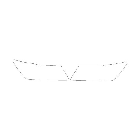 FIAT FREEMONT / Dodge Journey fari / pellicola protettiva fari (2011-2015)