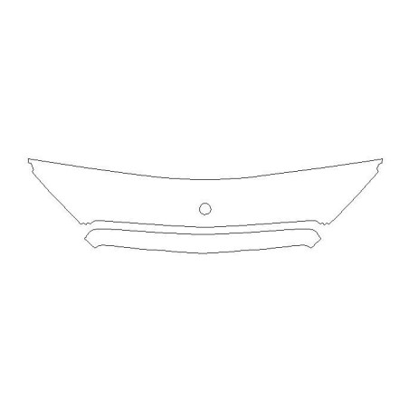 Mercedes Classe E W213 S213 pellicola protettiva pre FL per cofano e parte superiore del paraurti anteriore (2016-2020)