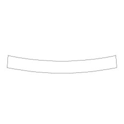 Seat Ibiza V προστατευτικό φιλμ προφυλακτήρα πίσω (2017-)