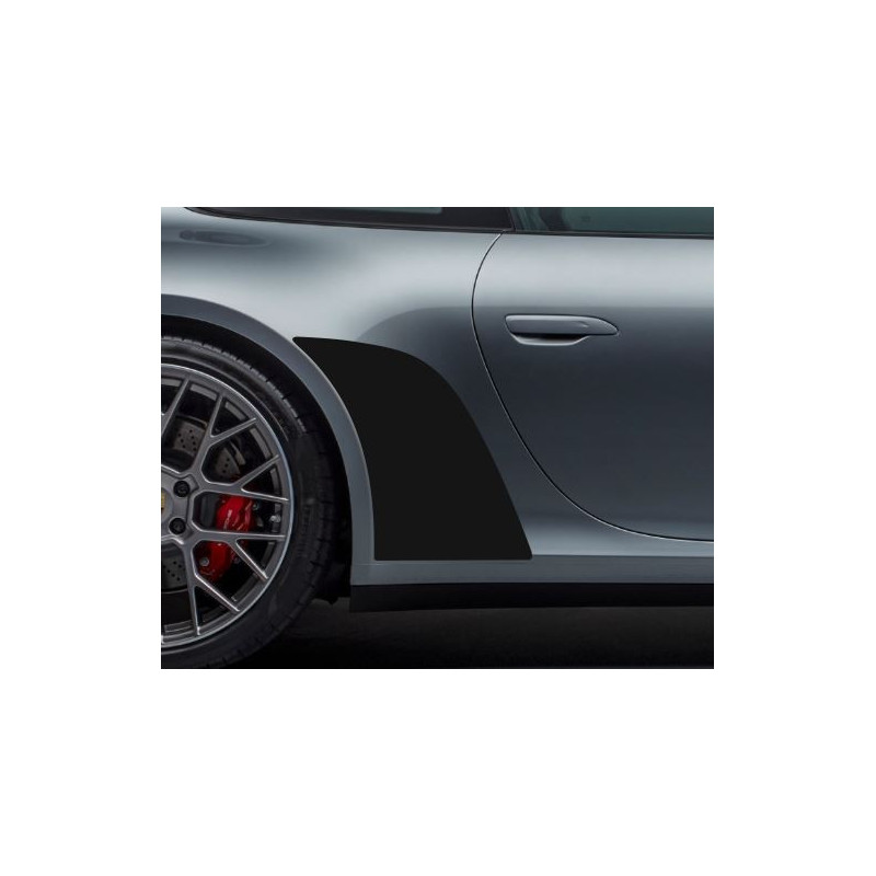 Porsche 911 992 SCHWARZ Kotflügelaufkleber hinten (2019-)