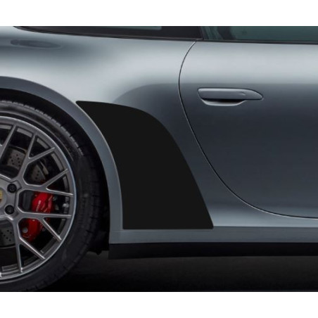 Porsche 911 992 SCHWARZ Kotflügelaufkleber hinten (2019-)
