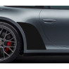 Porsche 911 992 SCHWARZ Kotflügelaufkleber hinten (2019-)