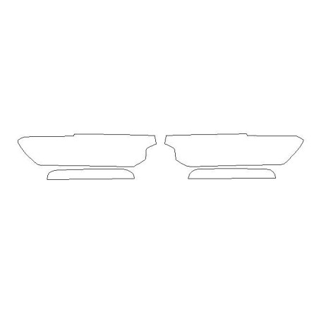 Fólie na ochranu reflektorov / svetiel pre Jeep Grand Cherokee WL (2021-)