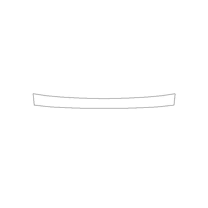 Fascia posteriore protettiva in pellicola Jeep Grand Cherokee WL (2021-)