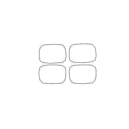 Opel Crossland αφιερωμένα προστατευτικά κολλητικά υπό τις λαβές (2017-2024)