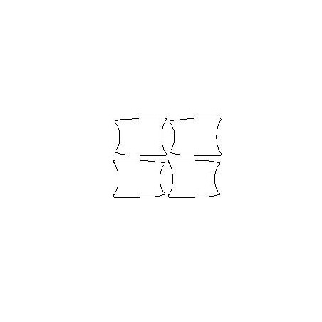 FORD FIESTA VIII (8) mk8 films de protection pour les poignées (2017-).