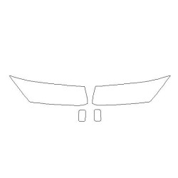 VW Amarok II suojakalvot etuvaloille (2022-)