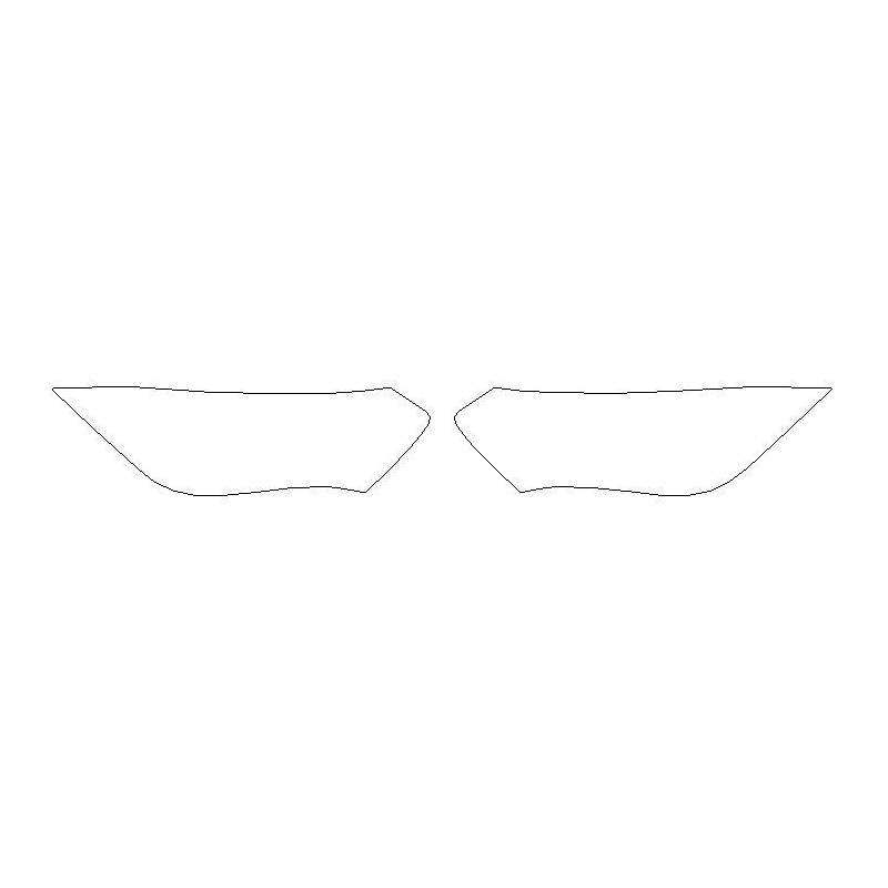 Láminas de protección de faros y pilotos Mercedes EQE Sedán V295 (2022-)