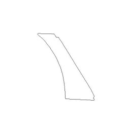 BMW i4 G26 mudguard protective film (2022-)