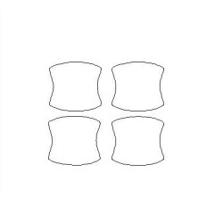 Peugeot 3008 II özel kumandalara koruyucu filmler (2016-2023)