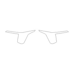 2024-) Kia Sorento IV 4 ön far koruyucu filmleri / lambaları