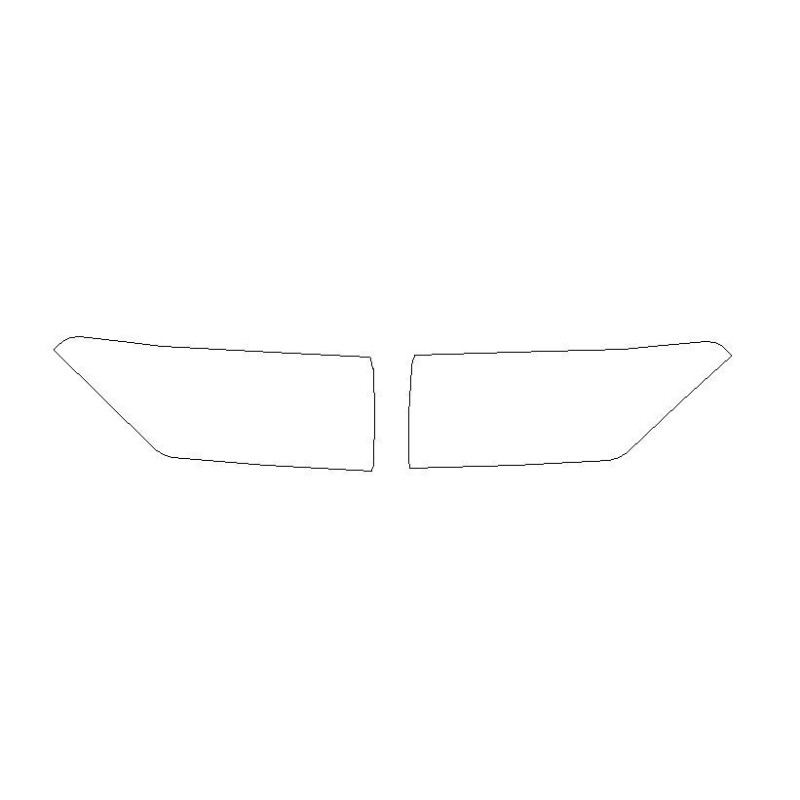 Hyundai Santa Fe V 5 predné svetlá / reflektory ochranné fólie (2023-)