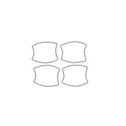 BMW X2 F39 omistetut suojakalvot oven kahvoille (2017-2023)