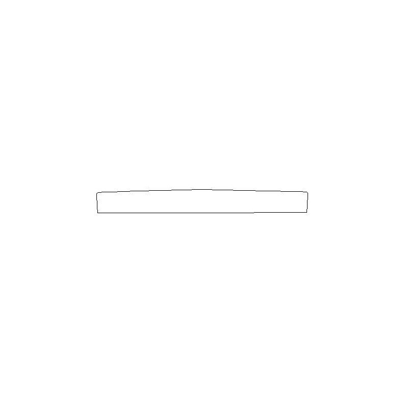 Renault Trafic II 2 rear bumper protective film (2001-2014)
