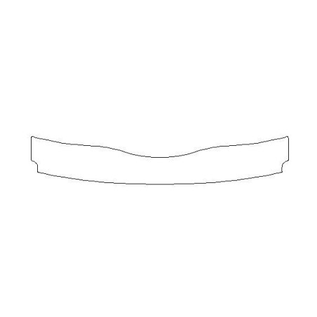 Renault Koleos II zadný nárazník (nakládací práh) ochranná fólia (2016-2022)