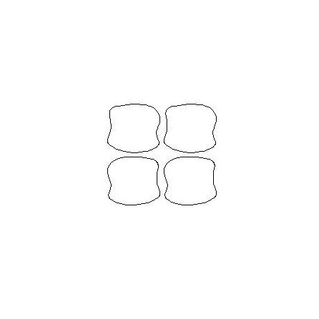 Renault Koleos II dedikált védőfóliák kilincs alá (2016-2022)