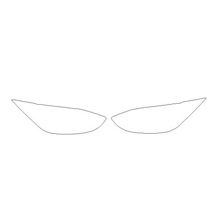 Hyundai Ioniq 6 ochranné fólie na predné svetlá (2022-)