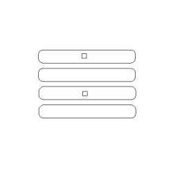 Hyundai Ioniq 6 beskyttelsesfilm dedikeret til håndtag (2022-)