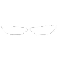 VW Touran III koplampen/voorlampen beschermfolie (2015-)