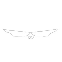 Ford Transit Connect II 2 μετά από FL μπροστινά φανάρια / προβολείς halogen folies προστασίας...