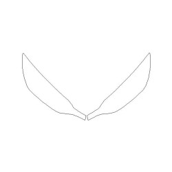 Ochranné fólie na svetlomety/predné svetlá Ford Transit Custom II (Tourneo) (2024-)