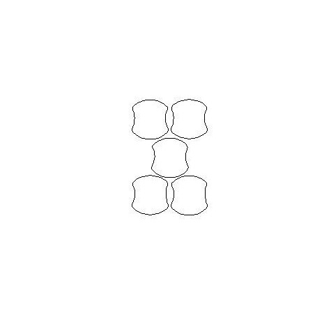 Mercedes G-klasa W464 ochranné fólie pod kliky (2018-)
