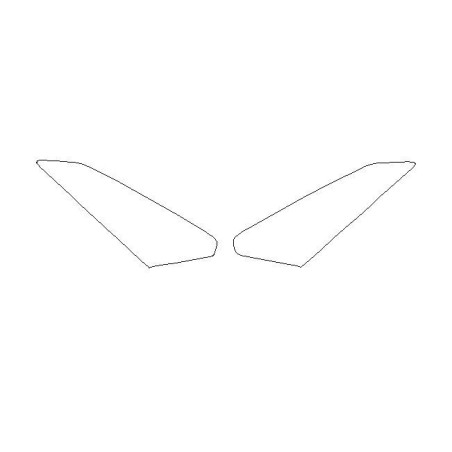 Nissan GT-R R35 faros / luces delanteras películas protectoras (2008-2024)