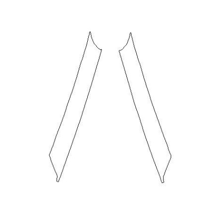 Nissan GT-R R35 stolper A beskyttelsesfilm (2008-2024)