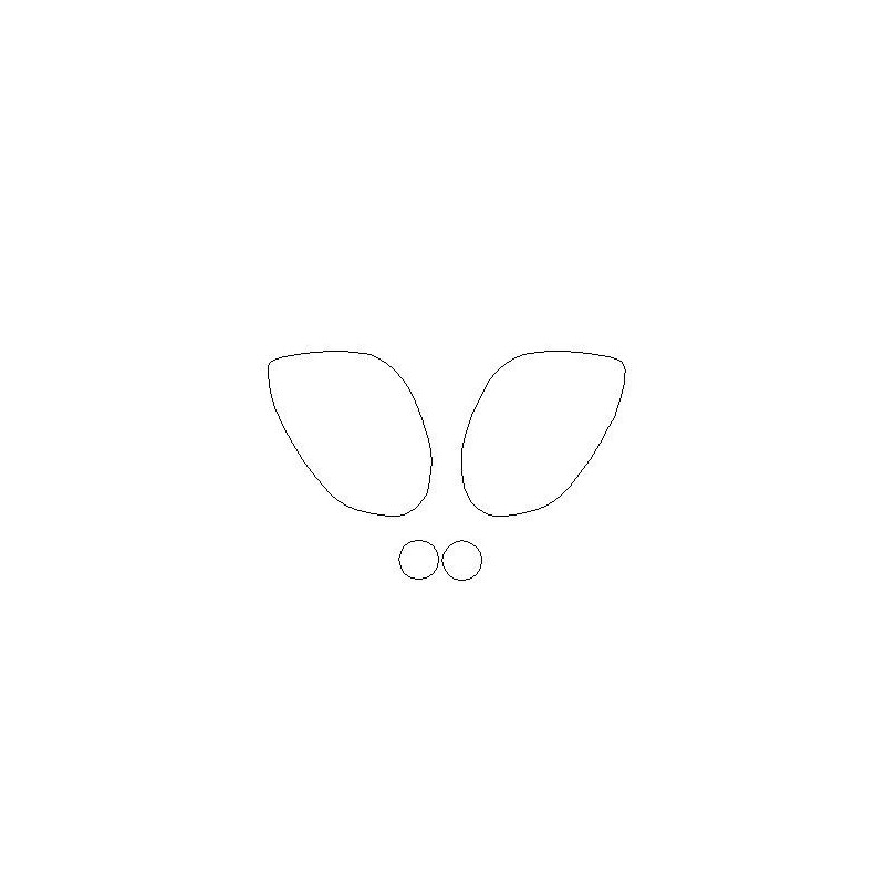 Alfa Romeo Mito farlar ön koruyucu filmler (2008-2018)