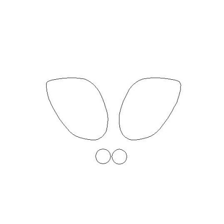 Alfa Romeo Mito reflektory / lampy přední fólie ochranný (2008-2018)