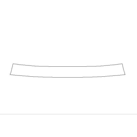 Fiat 500e II rear bumper protective film (2020-)