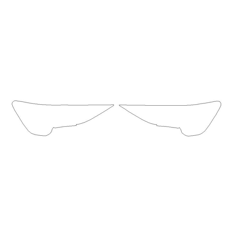 Foliile de protecție pentru faruri / faruri din față Audi Q8 Sportback (2023-)