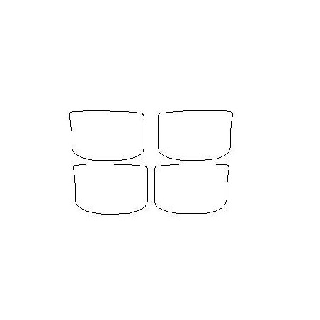 Audi Q8 Sportback films de protection dédiés pour les poignées (2023-)