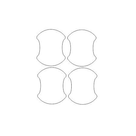 Jeep Renegade omistettu suojakalvo kahvoille (2015-)